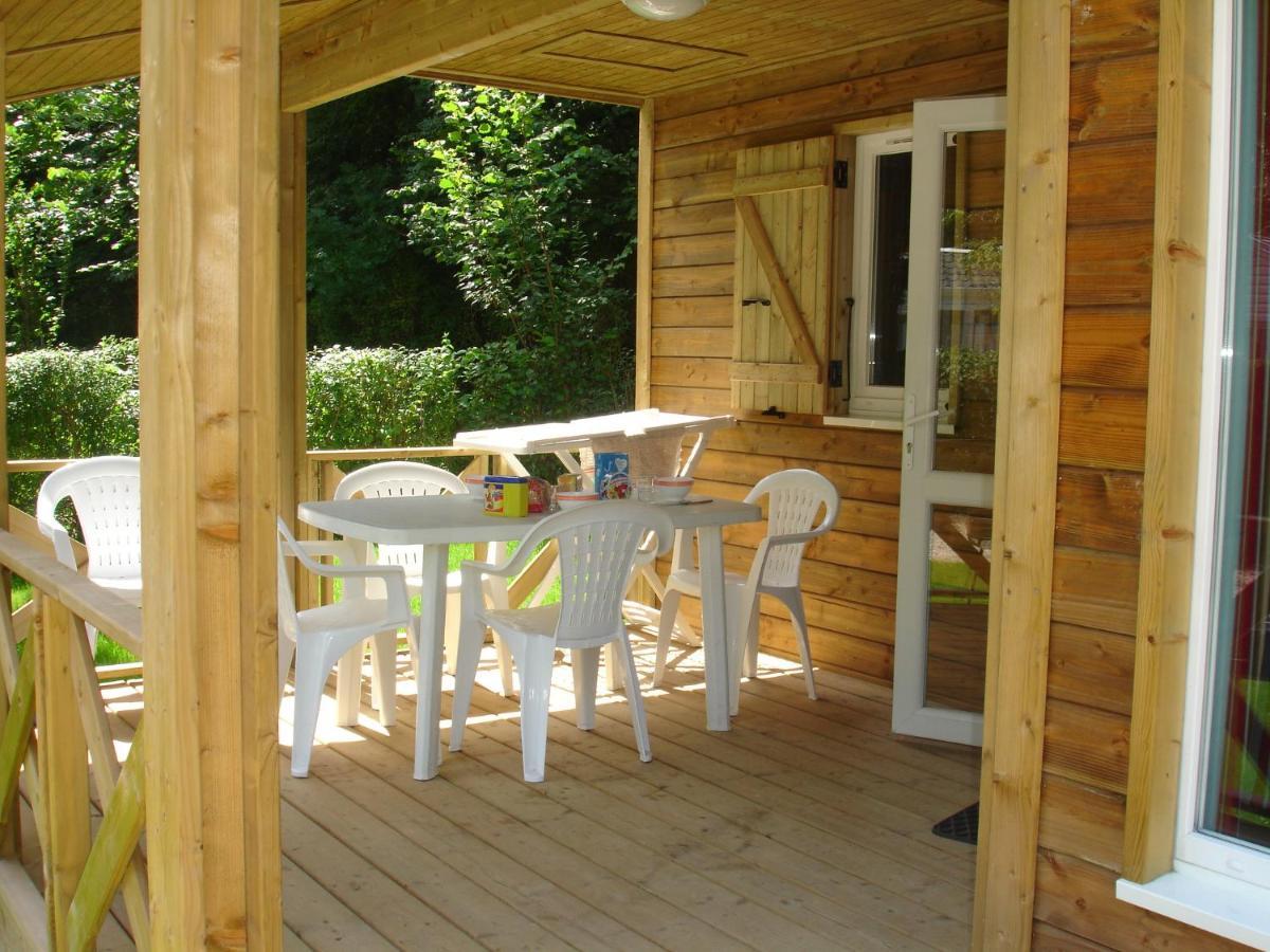 Camping Le Val De Trie Behen Экстерьер фото