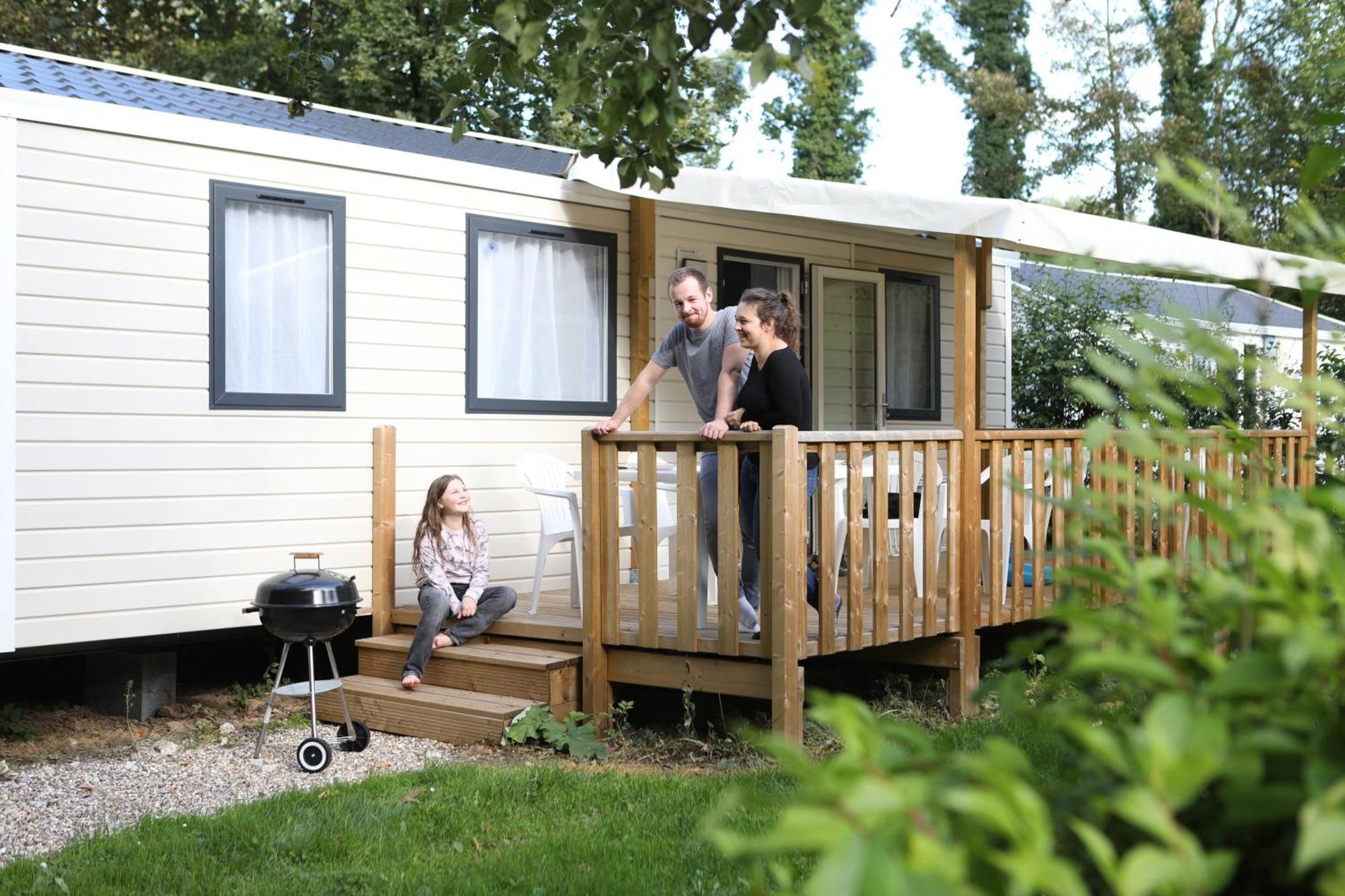 Camping Le Val De Trie Behen Экстерьер фото
