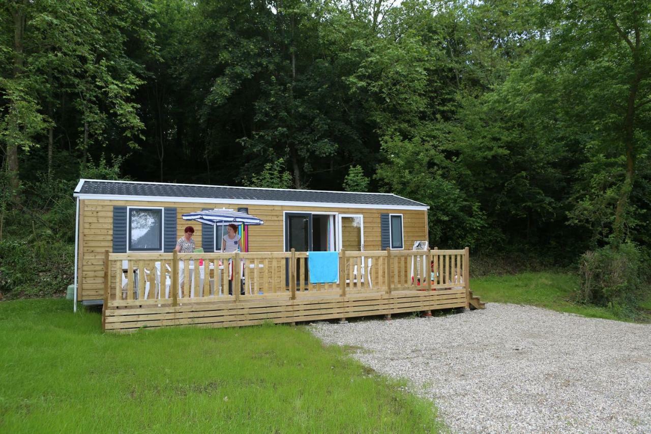 Camping Le Val De Trie Behen Экстерьер фото